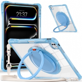 Cover Hoesje iPad Pro 13 (2025) Telefoonhoesje Verstelbare Standaard En Schouderband