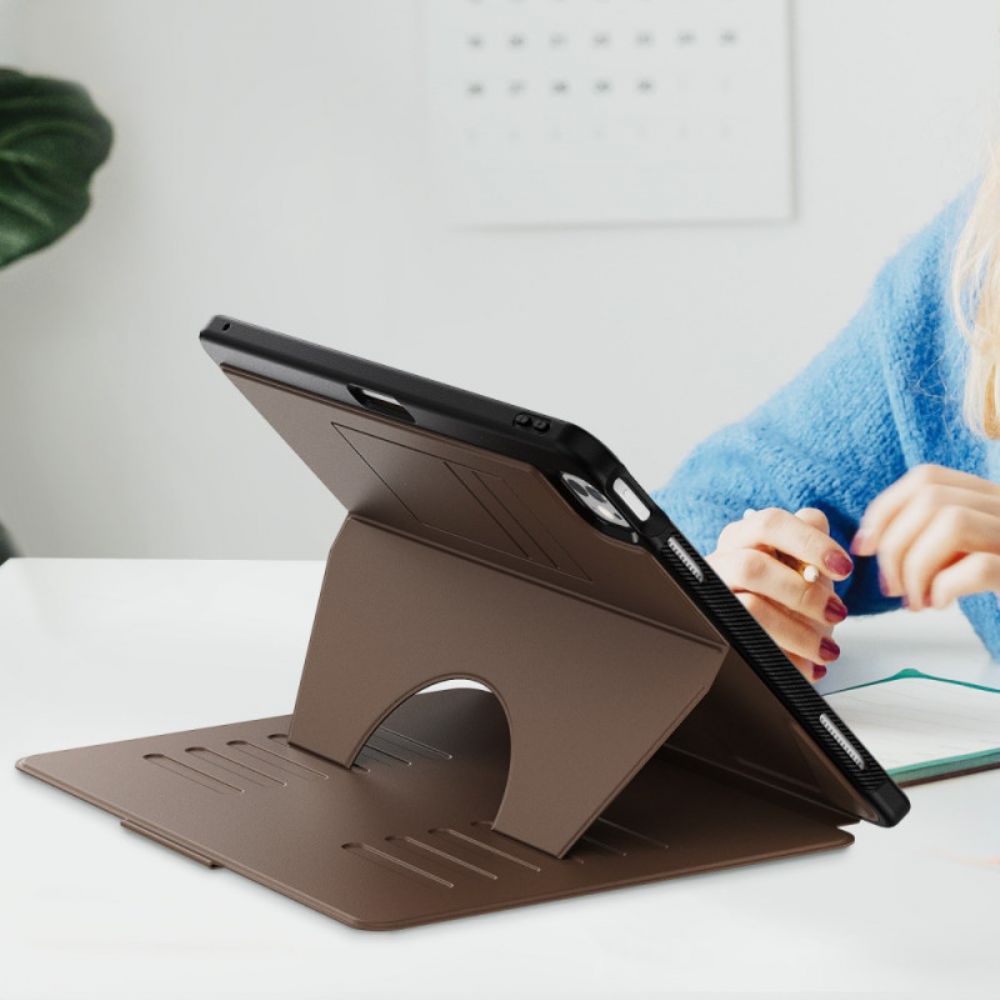 Cover iPad Pro 13 (2025) U-vormige Standaard En Kaarthouder Bescherming Hoesje