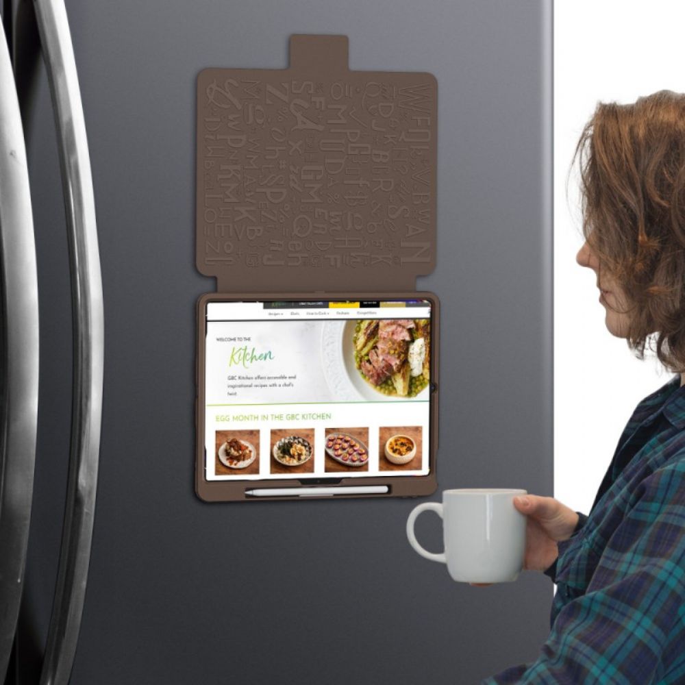 Cover iPad Pro 13 (2025) U-vormige Standaard En Kaarthouder Bescherming Hoesje