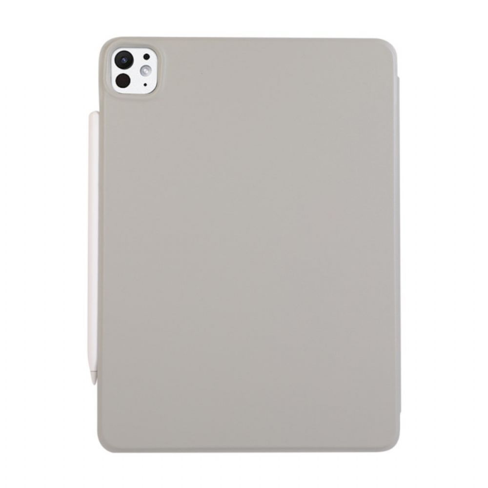 Cover Voor iPad Pro 13 (2025) Kunstleer Met Magnetische Sluiting