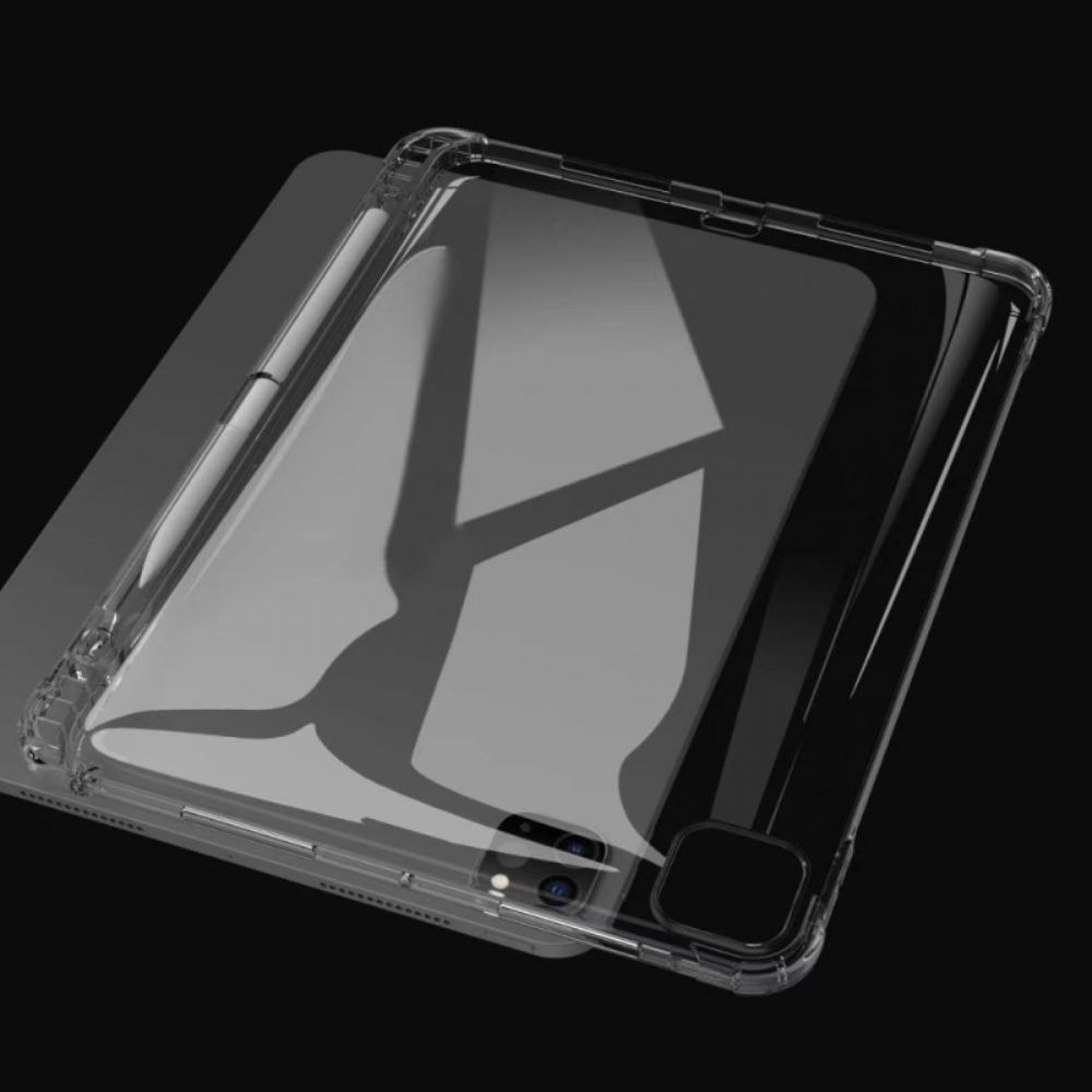 Cover Voor iPad Pro 13 (2025) Transparante Stylushouder