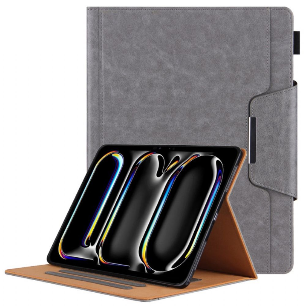 Flip Case Leren iPad Pro 13 (2025) Standaardfunctie En Automatische Wake/sleep-functie