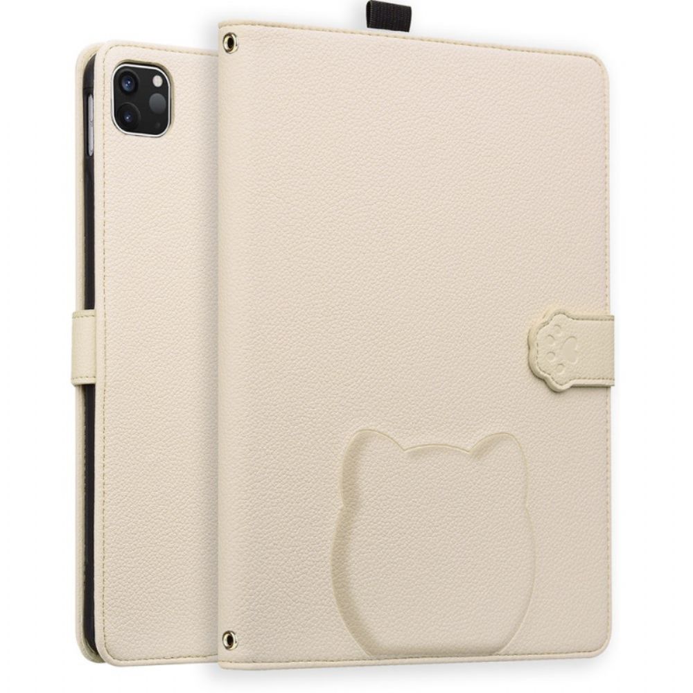 Folio-hoesje iPad Pro 13 (2025) Kattenkop