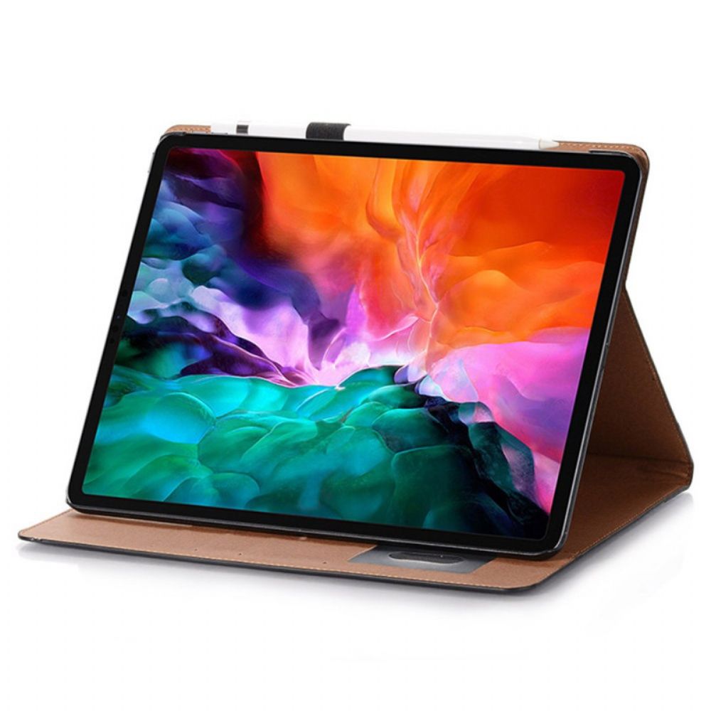 Hoesje Case iPad Pro 13 (2025) Telefoonhoesje Tweekleurig Kunstleer
