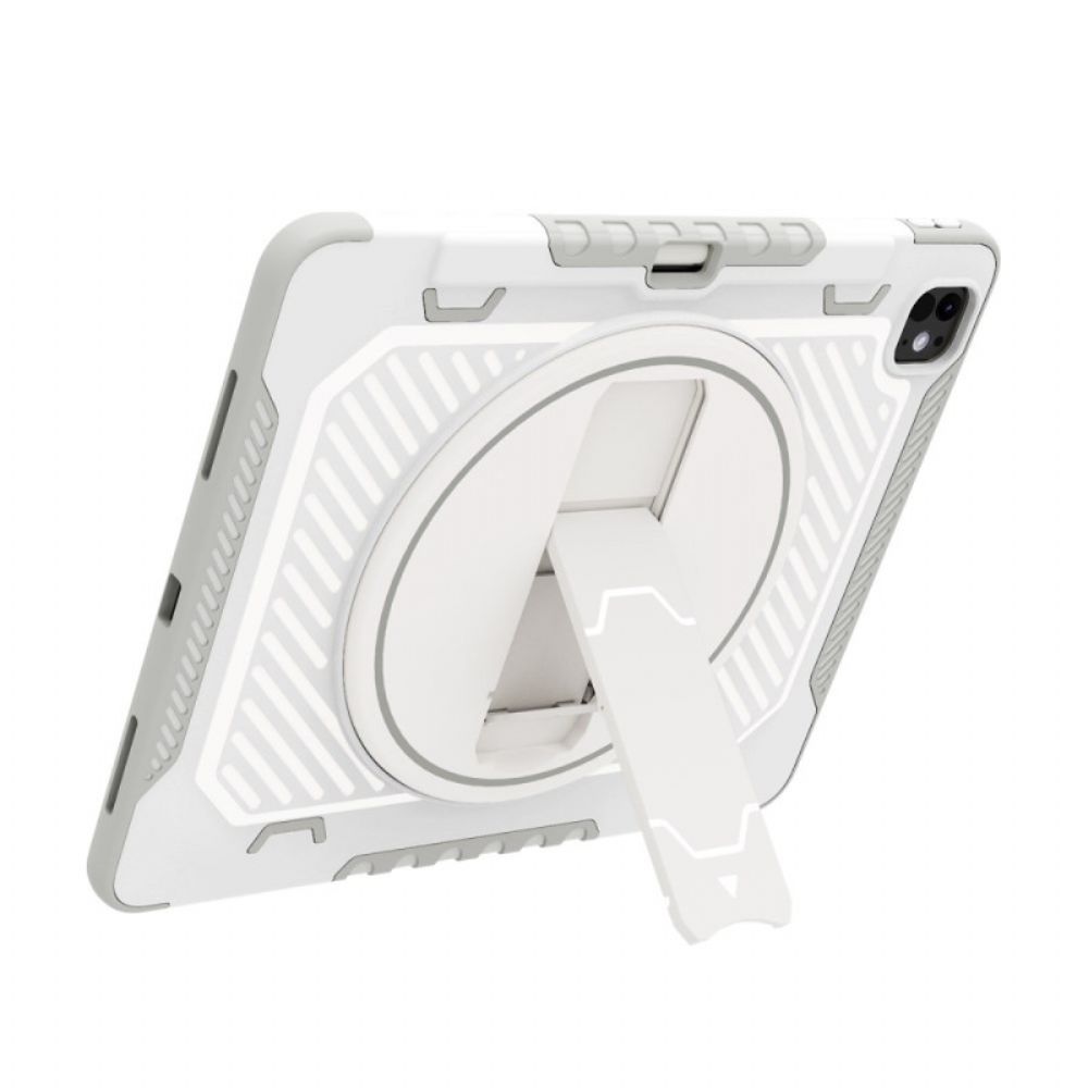 Hoesje iPad Pro 13 (2025) Stylushouder En Verstelbare Standaard Bescherming Hoesje