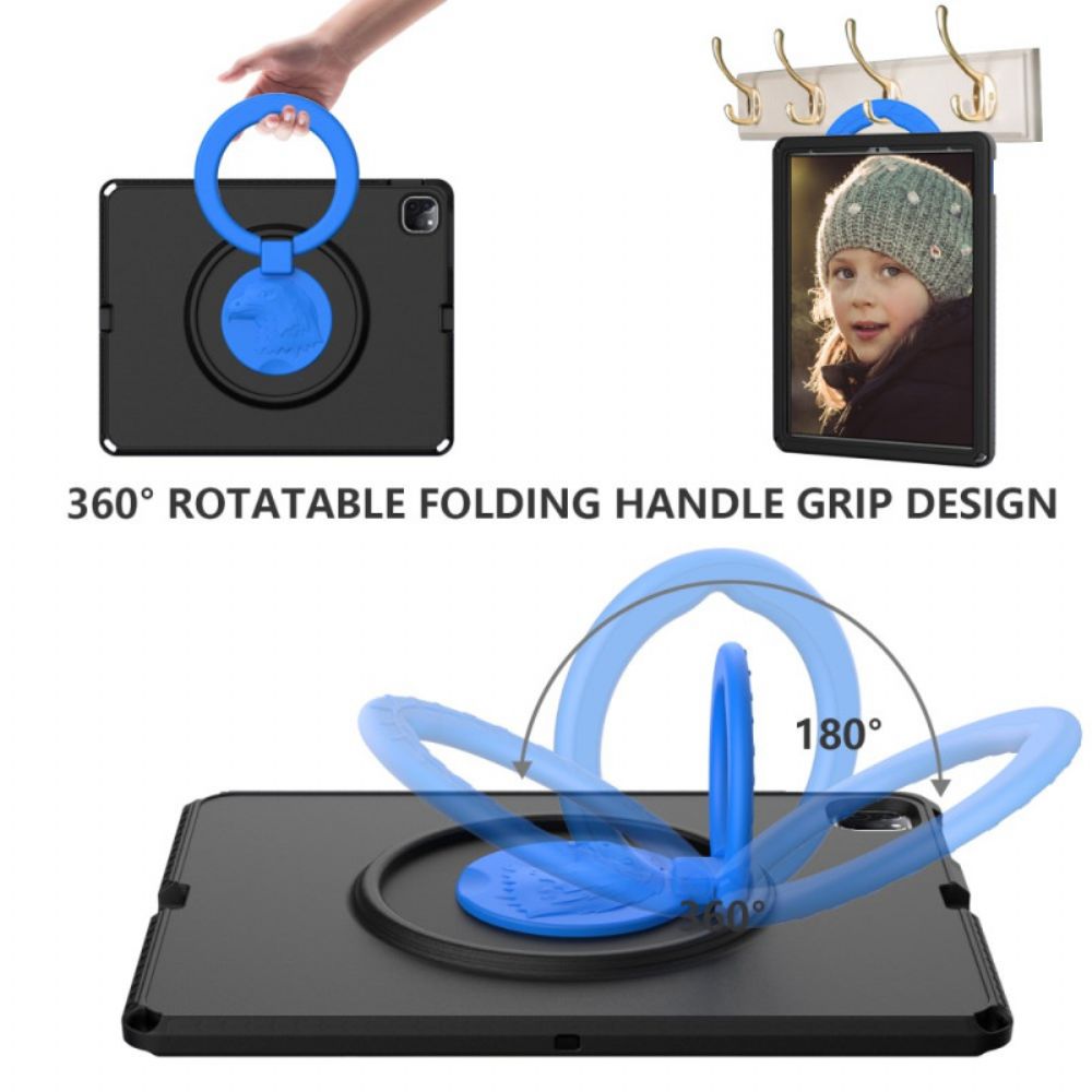 Hoesje Voor iPad Pro 13 (2025) Eva Met Schouderband En Beschermfolie