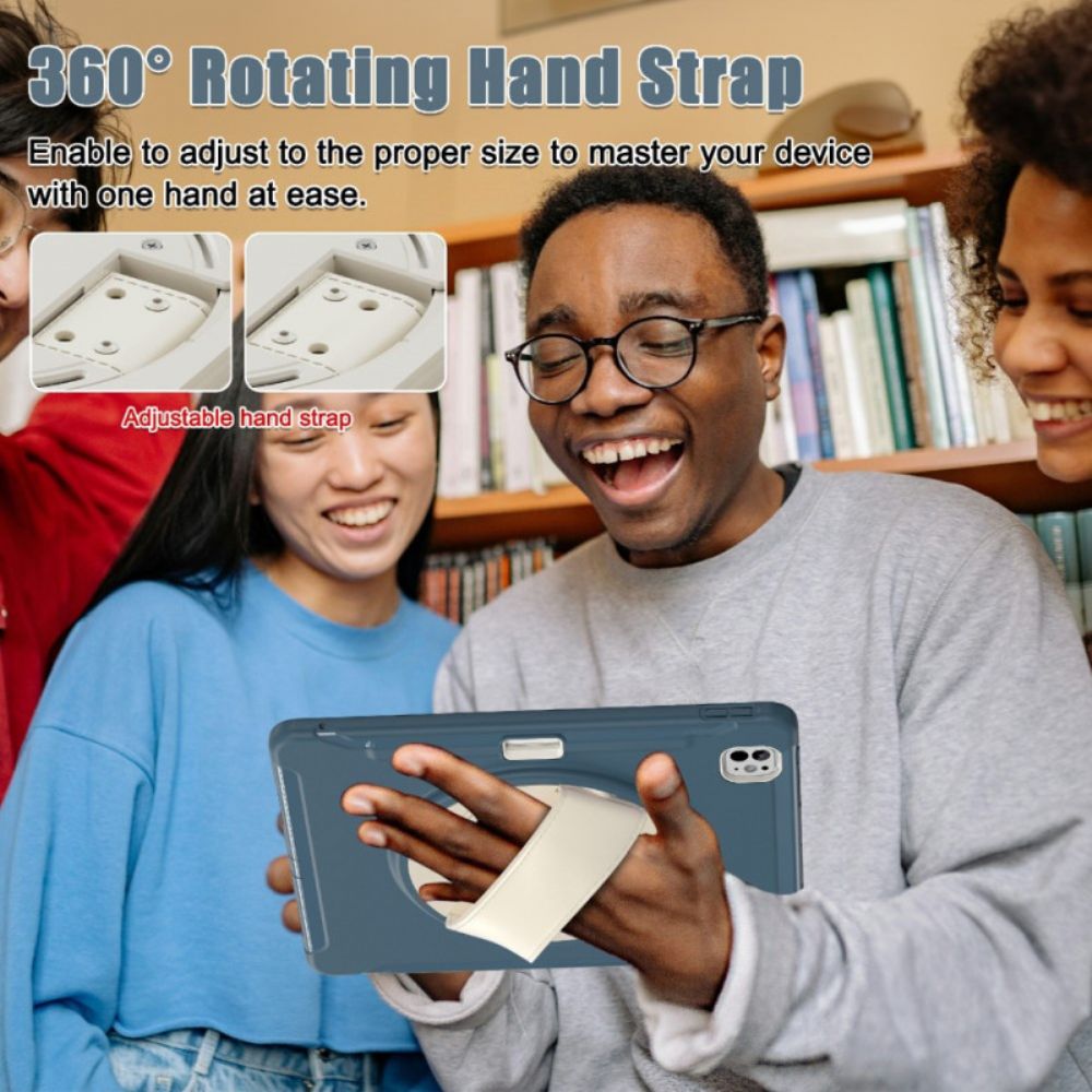 Hoesje Voor iPad Pro 13 (2025) Stylushouder En Standaard