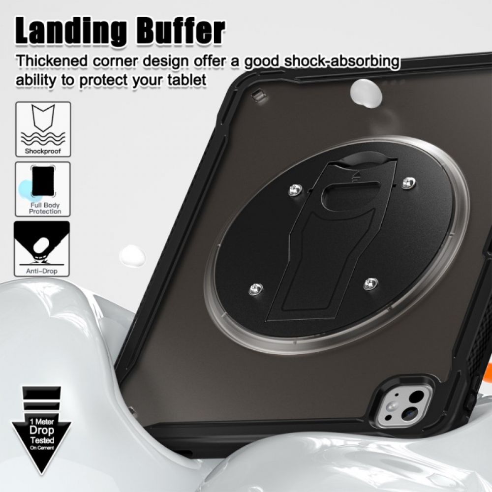 Hoesje Voor iPad Pro 13 (2025) Translucent Met Standaard