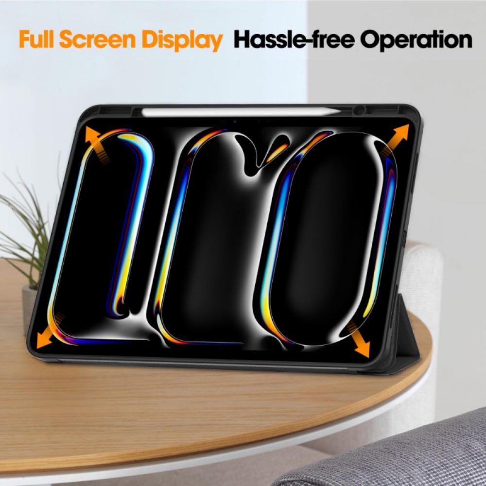 iPad Pro 13 (2025) Stylushouder Van Imitatieleer