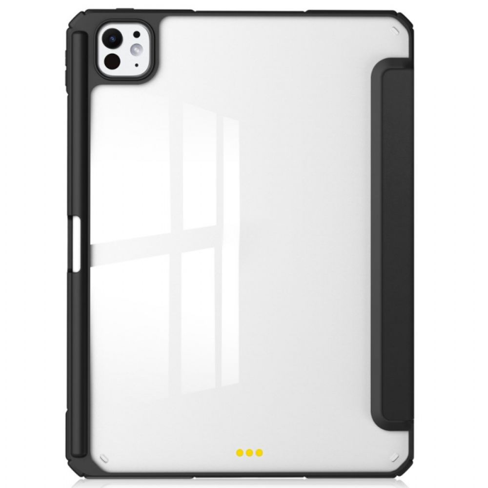 iPad Pro 13 (2025) Transparante Hoes Van Imitatieleer