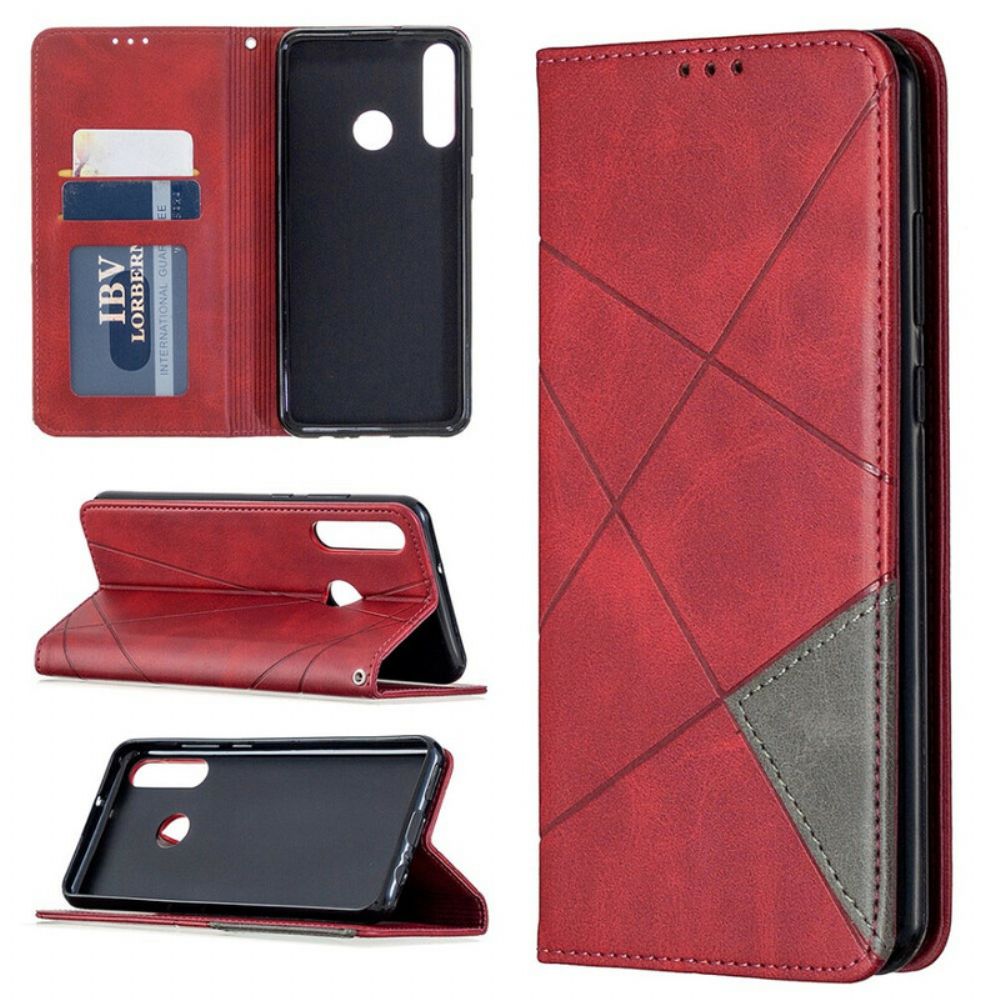 Bescherming Hoesje voor Huawei Y6p Folio-hoesje Artiestenstijl