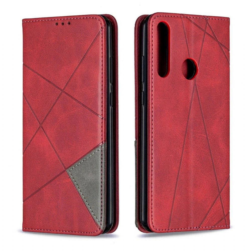 Bescherming Hoesje voor Huawei Y6p Folio-hoesje Artiestenstijl