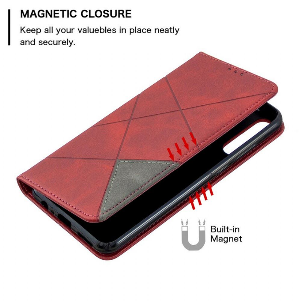 Bescherming Hoesje voor Huawei Y6p Folio-hoesje Artiestenstijl