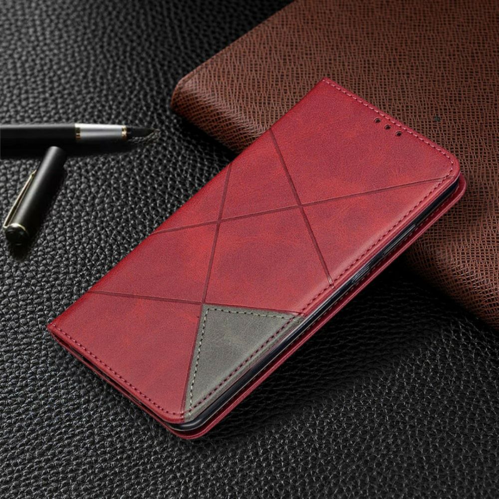 Bescherming Hoesje voor Huawei Y6p Folio-hoesje Artiestenstijl