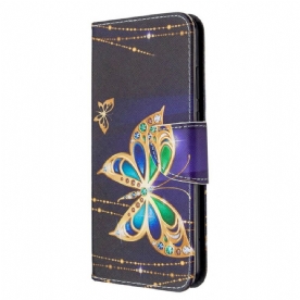 Folio-hoesje voor Huawei Y6p Magische Vlinder