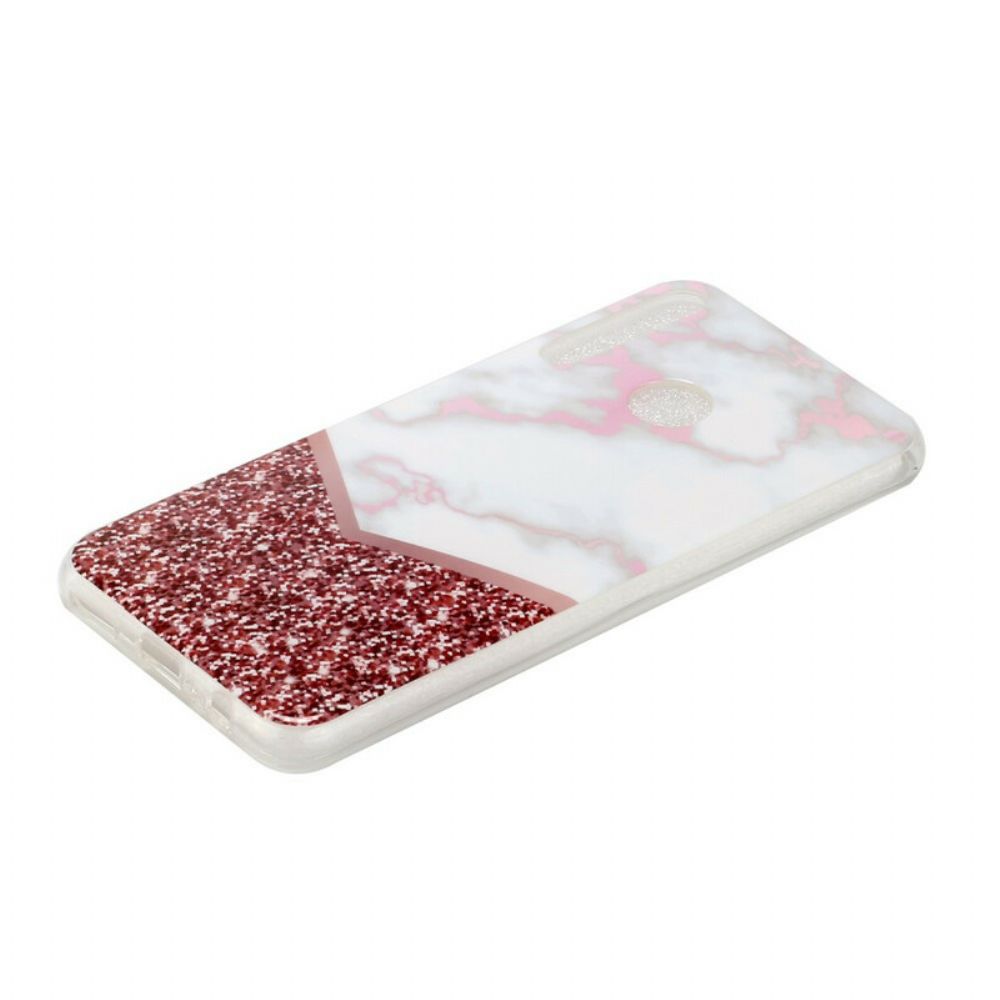 Hoesje voor Huawei Y6p Geometrie Marmer Variatie