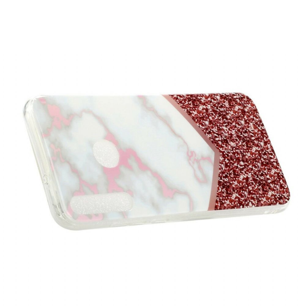 Hoesje voor Huawei Y6p Geometrie Marmer Variatie