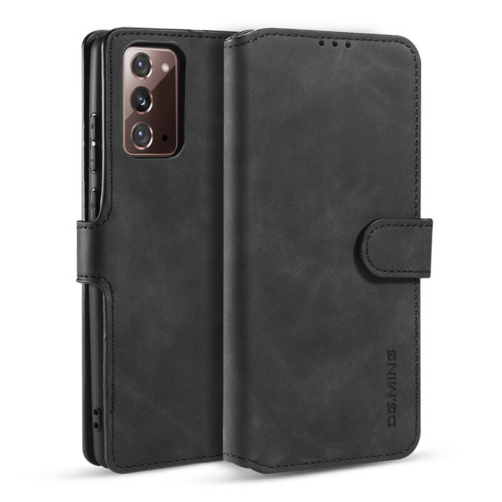 Folio-hoesje voor Samsung Galaxy Note 20 Dg.ming Retro