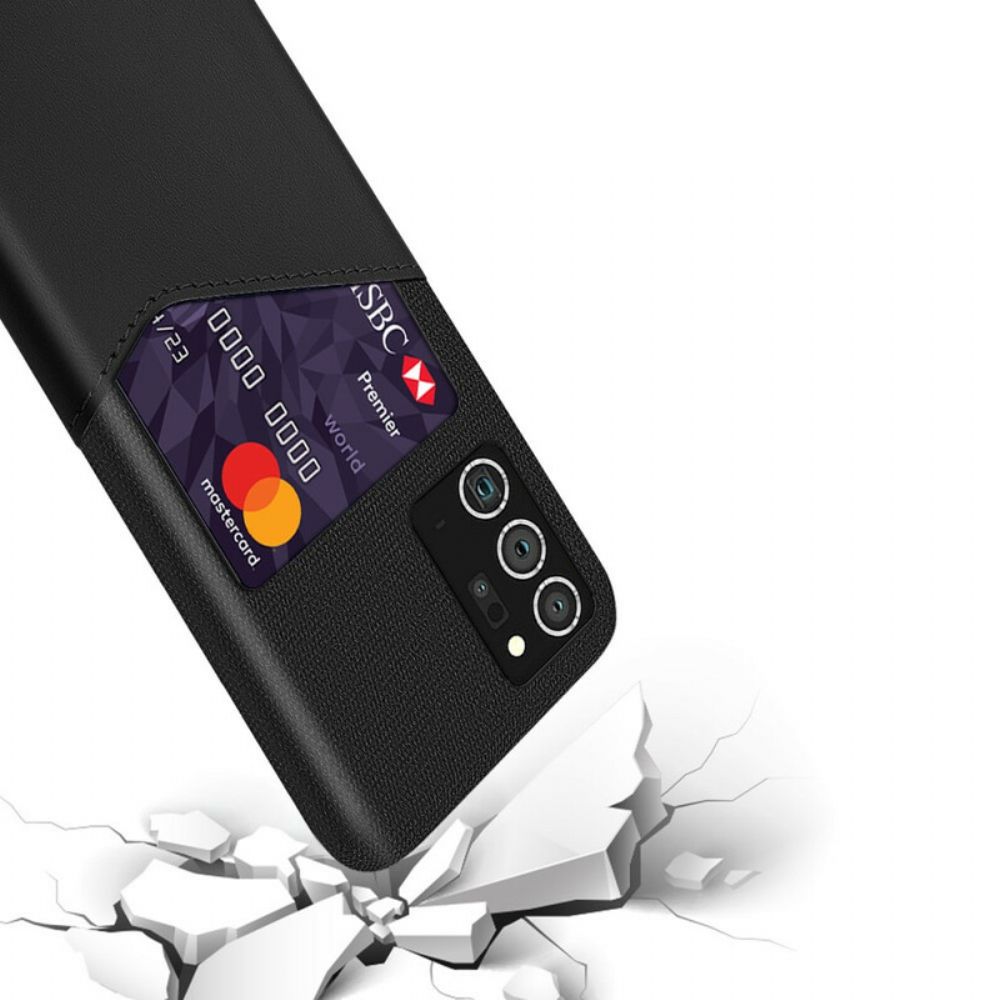 Hoesje voor Samsung Galaxy Note 20 Ksq-kaarthouder