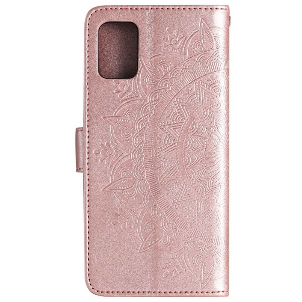 Leren Hoesje voor Samsung Galaxy Note 20 Zonnemandala