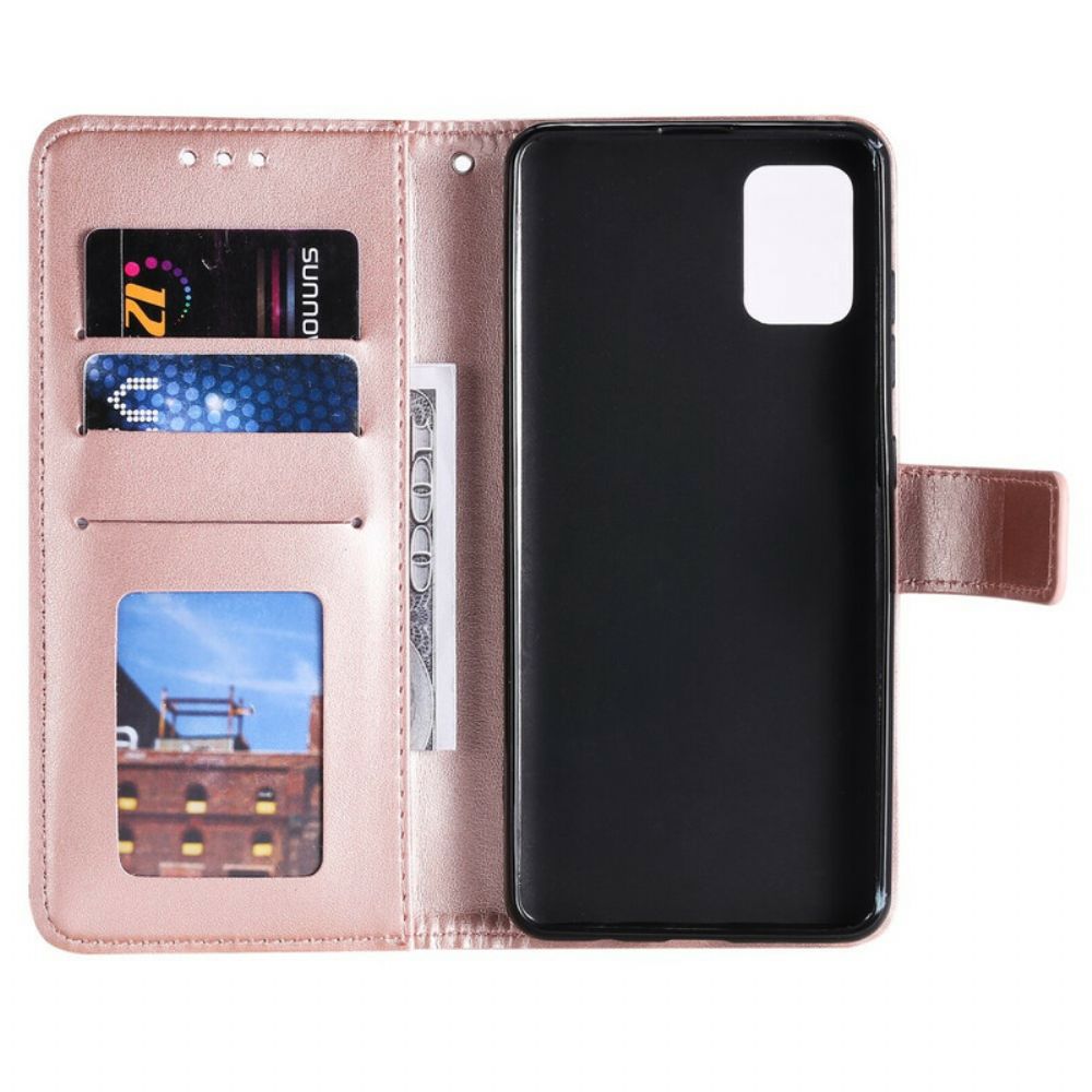 Leren Hoesje voor Samsung Galaxy Note 20 Zonnemandala