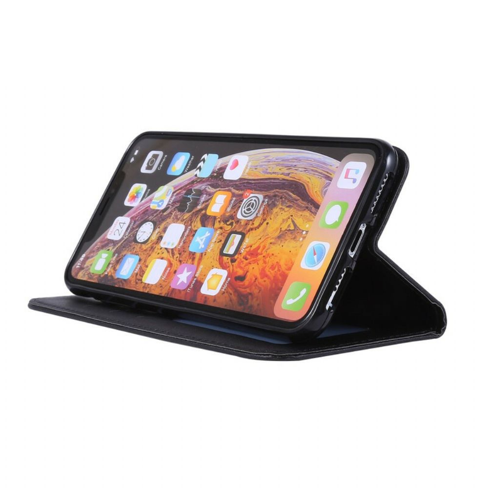 Flip Case voor iPhone X / XS Slapende Kat