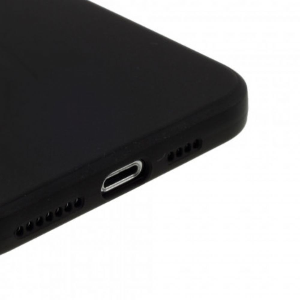 Hoesje voor iPhone X / XS Matte Stijve Siliconen