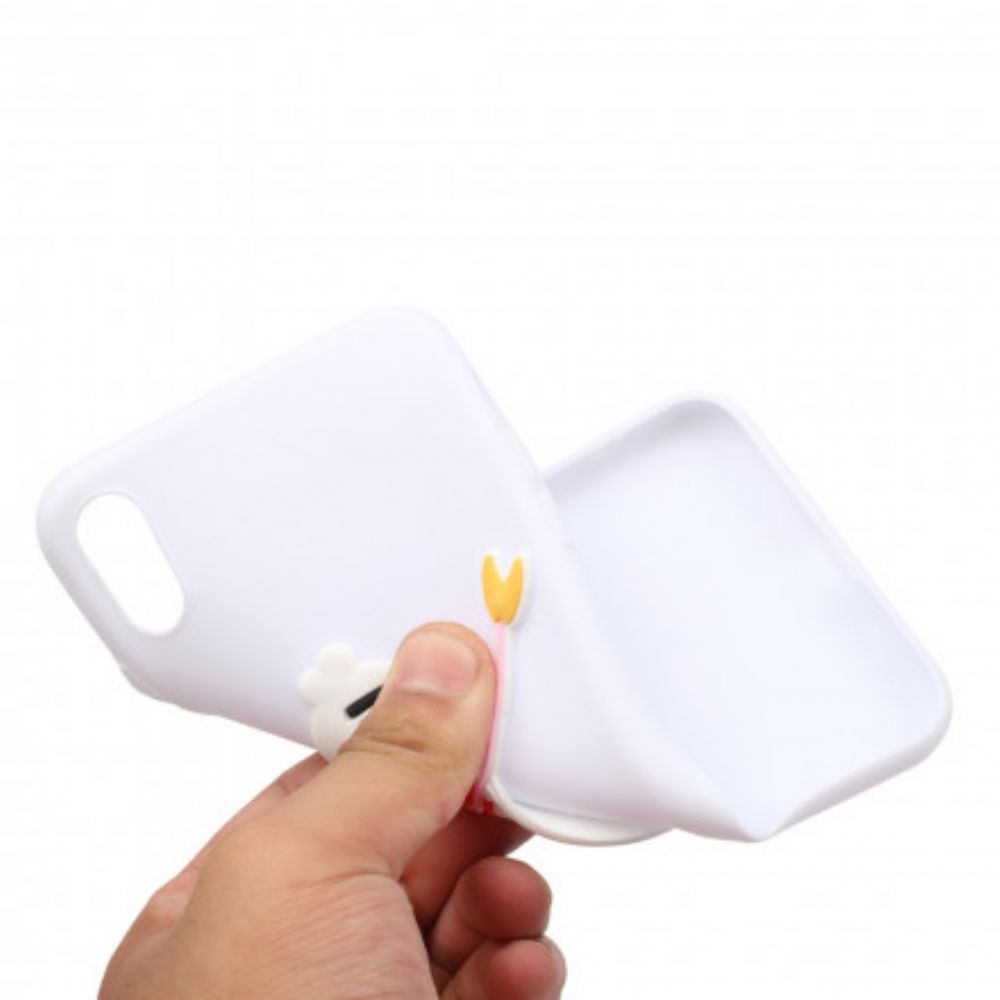 Hoesje voor iPhone X / XS Silicone Logo Dierenpret