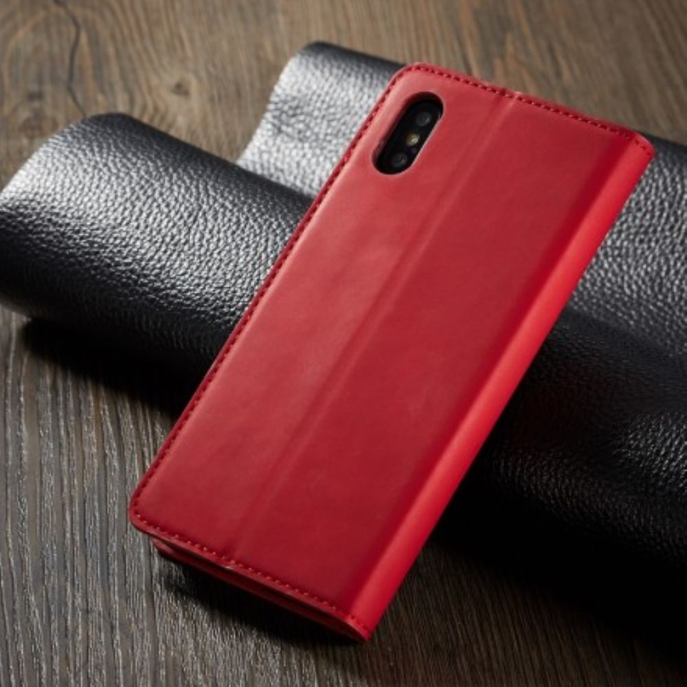 Leren Hoesje voor iPhone X / XS Lederen Effect Forwenw