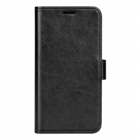 Folio-hoesje voor Vivo Y76 5G Ontwerp Leereffect