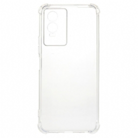 Telefoonhoesje voor Vivo Y76 5G Transparante Versterkte Hoeken