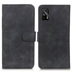 Folio-hoesje voor Realme GT 5G Vintage Leereffect Khazneh