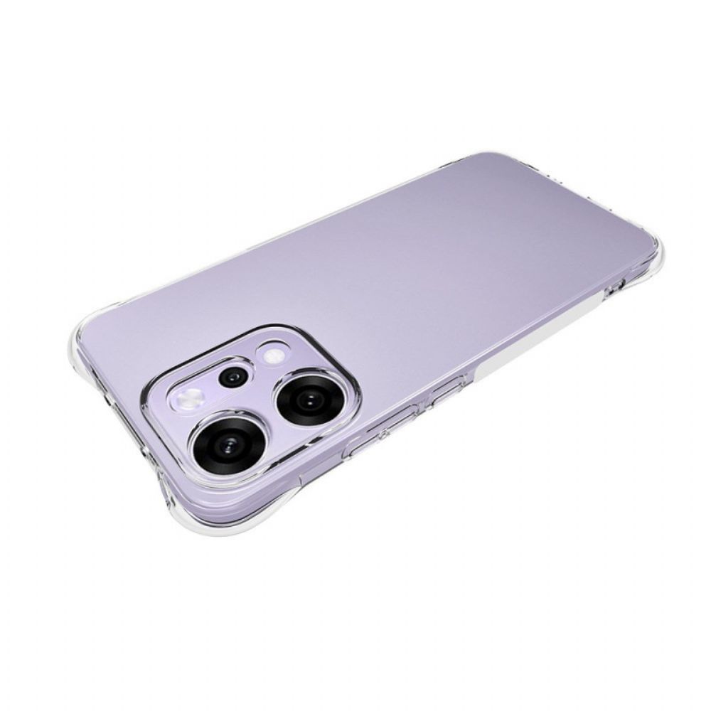 Cover Hoesje Oppo Reno 14 Pro 5g Telefoonhoesje Verstevigd Transparant