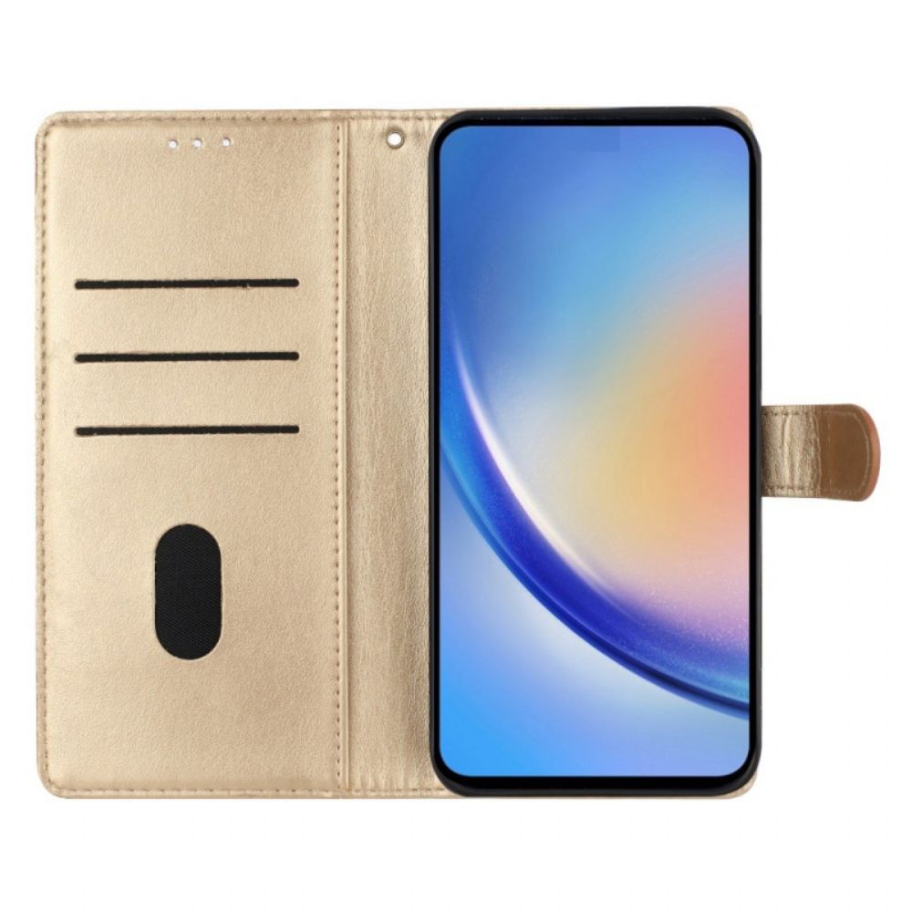 Folio-hoesje Oppo Reno 14 Pro 5g Telefoonhoesje Bloemen