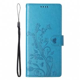 Folio-hoesje Oppo Reno 14 Pro 5g Telefoonhoesje Bloemenpatroon