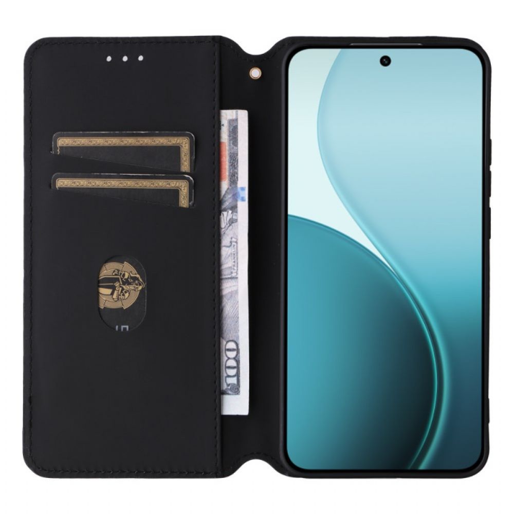 Folio-hoesje Oppo Reno 14 Pro 5g Telefoonhoesje Glanzend Diamantpatroon