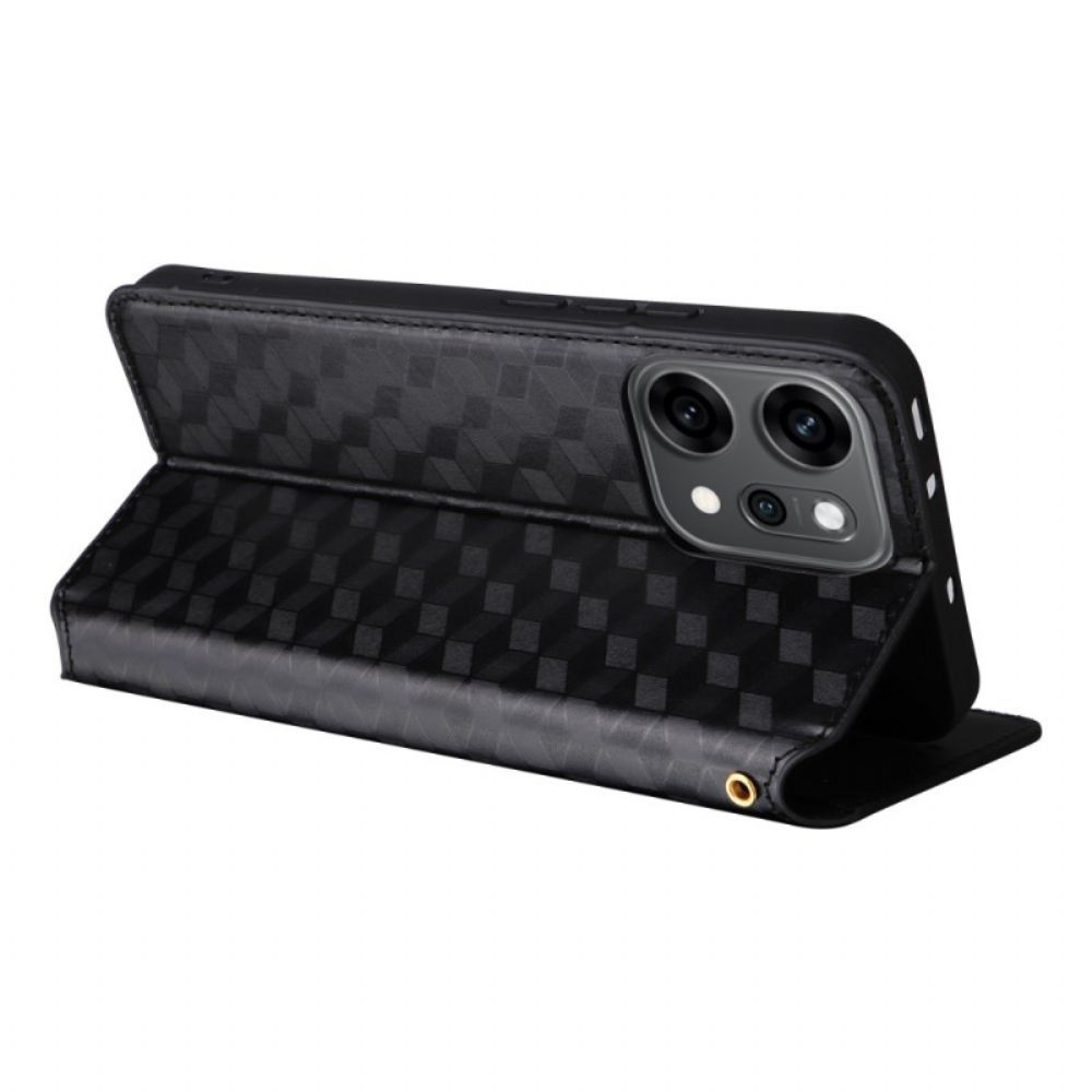 Folio-hoesje Oppo Reno 14 Pro 5g Telefoonhoesje Glanzend Diamantpatroon