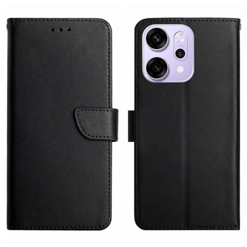 Folio-hoesje Oppo Reno 14 Pro 5g Telefoonhoesje Nappa Leer