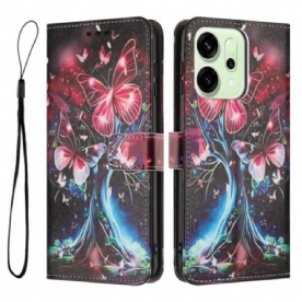 Folio-hoesje Oppo Reno 14 Pro 5g Telefoonhoesje Vlinderboom