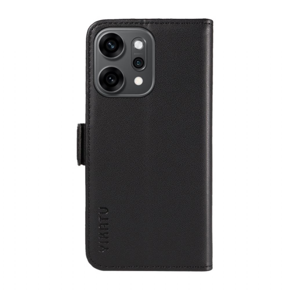 Leren Hoesje Oppo Reno 14 Pro 5g Yikatu Bescherming Hoesje