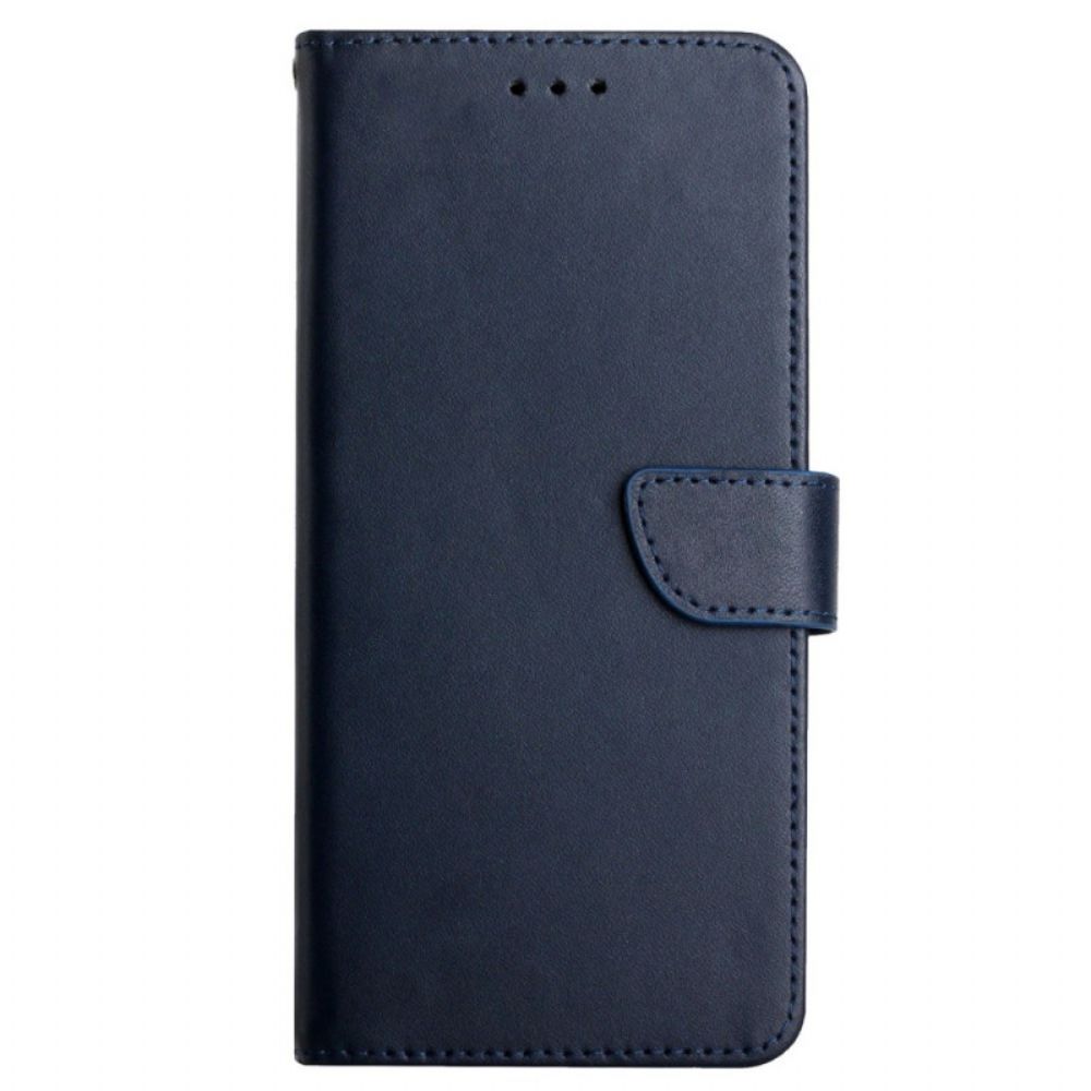 Flip Case Leren Google Pixel 8a Nappaleer