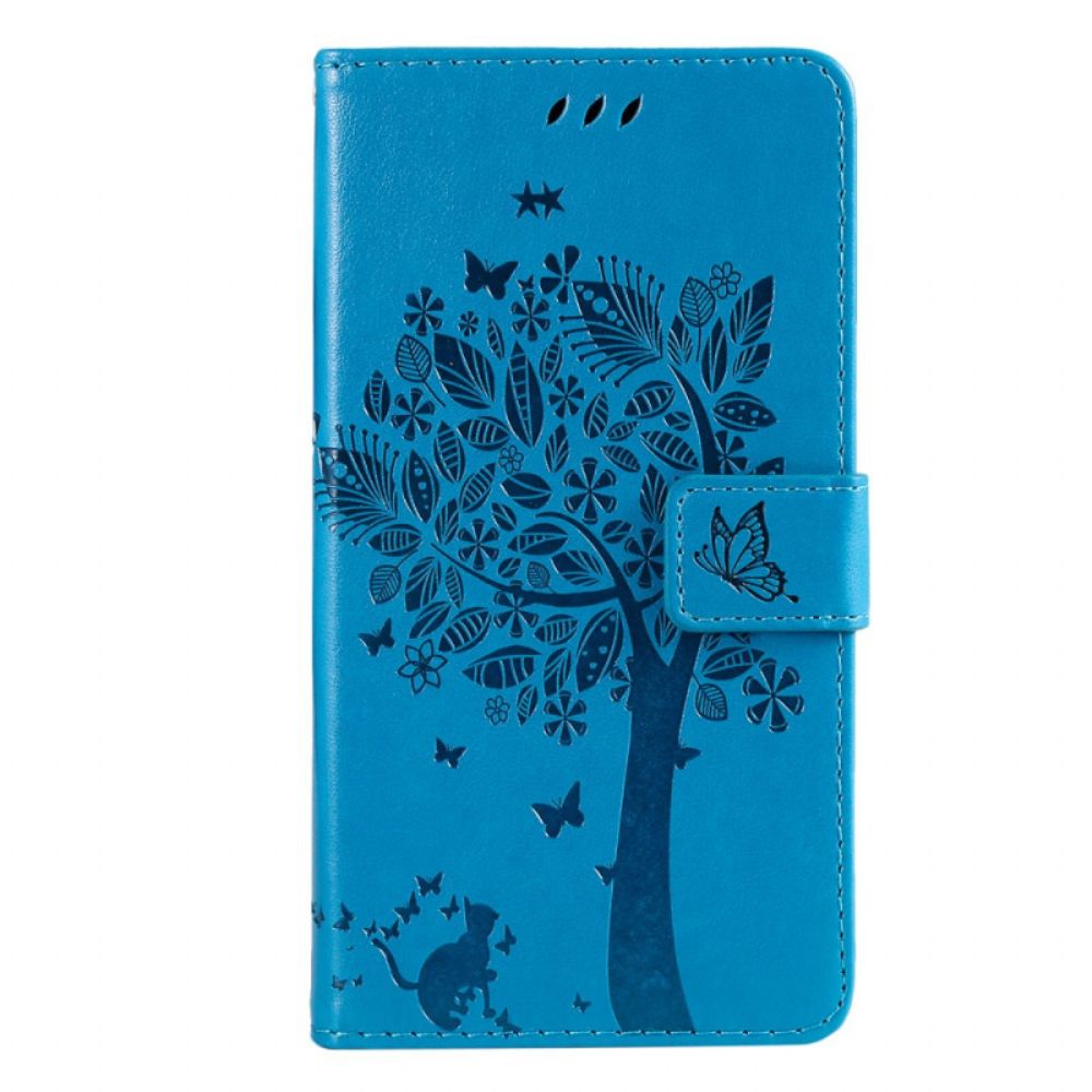 Folio-hoesje Google Pixel 8a Kat En Koordboom