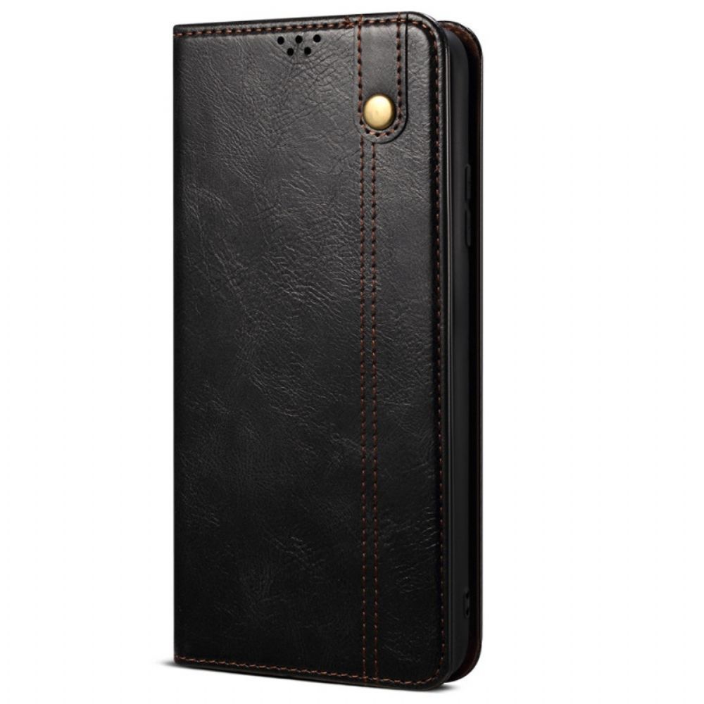 Folio-hoesje voor OnePlus Nord CE 2 5G Ledereffect