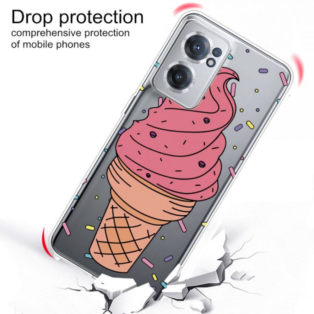 Hoesje voor OnePlus Nord CE 2 5G Frambozenijs