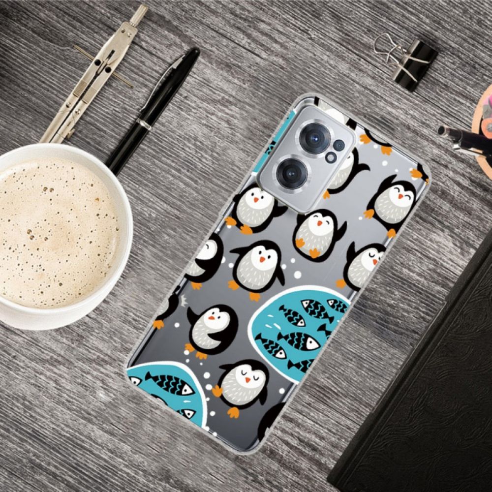 Hoesje voor OnePlus Nord CE 2 5G Pinguïn Waanzin