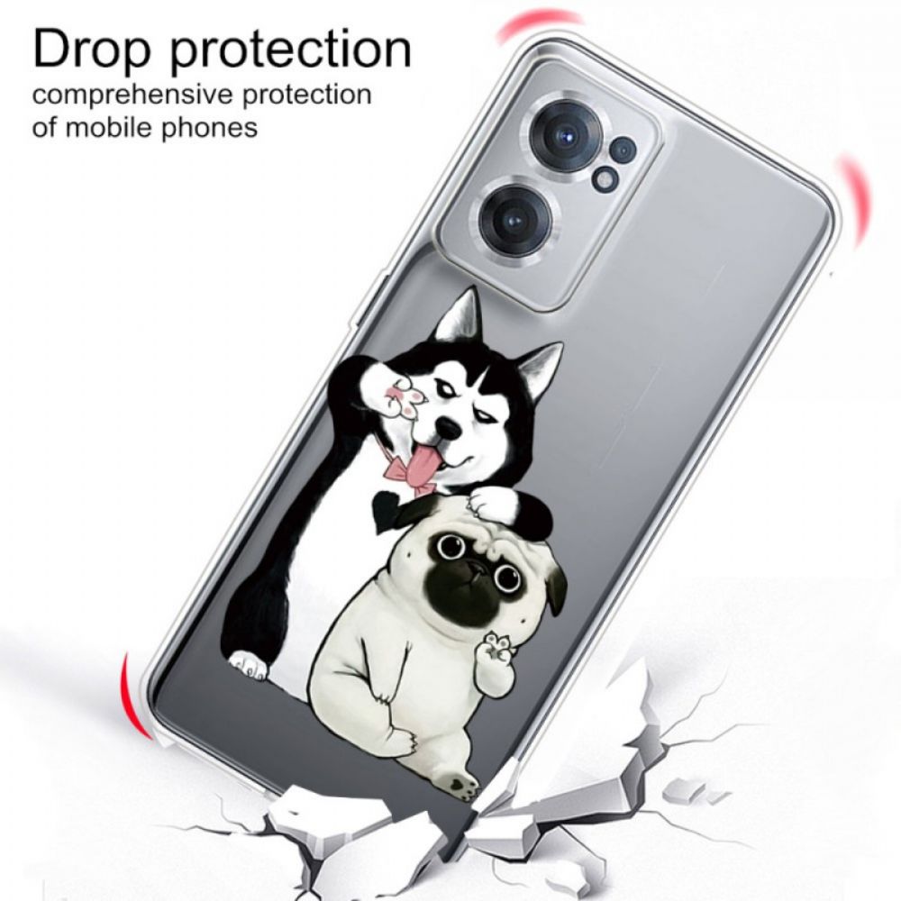 Hoesje voor OnePlus Nord CE 2 5G Wolf En Mopshond