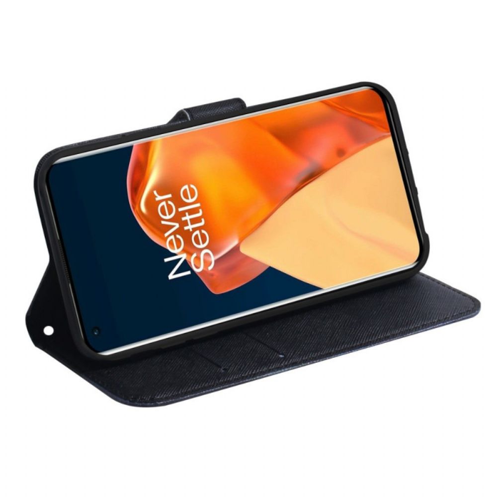 Leren Hoesje voor OnePlus Nord CE 2 5G Verdrietig Panda