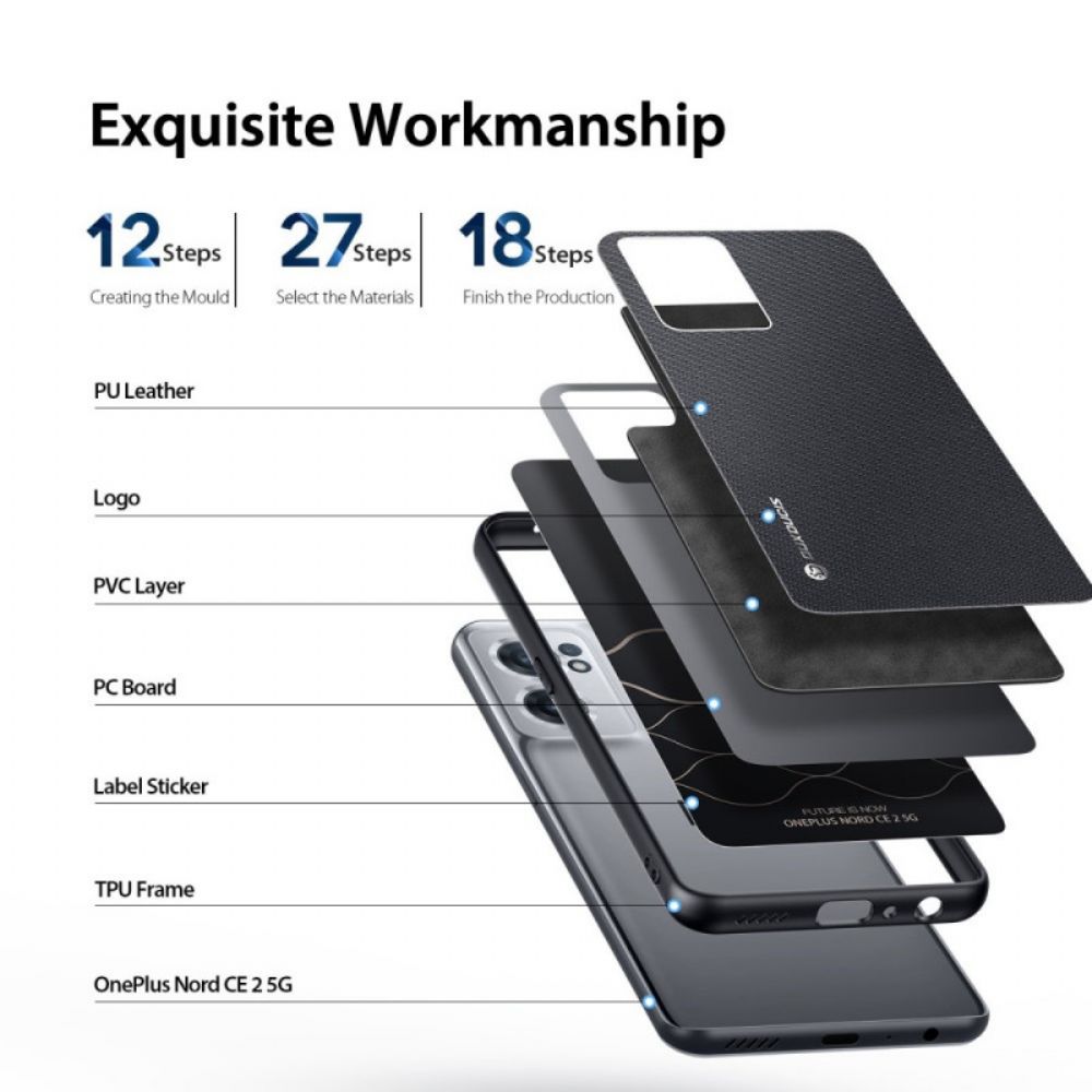 Telefoonhoesje voor OnePlus Nord CE 2 5G Dux Ducis
