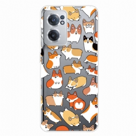 Telefoonhoesje voor OnePlus Nord CE 2 5G Kleine Honden