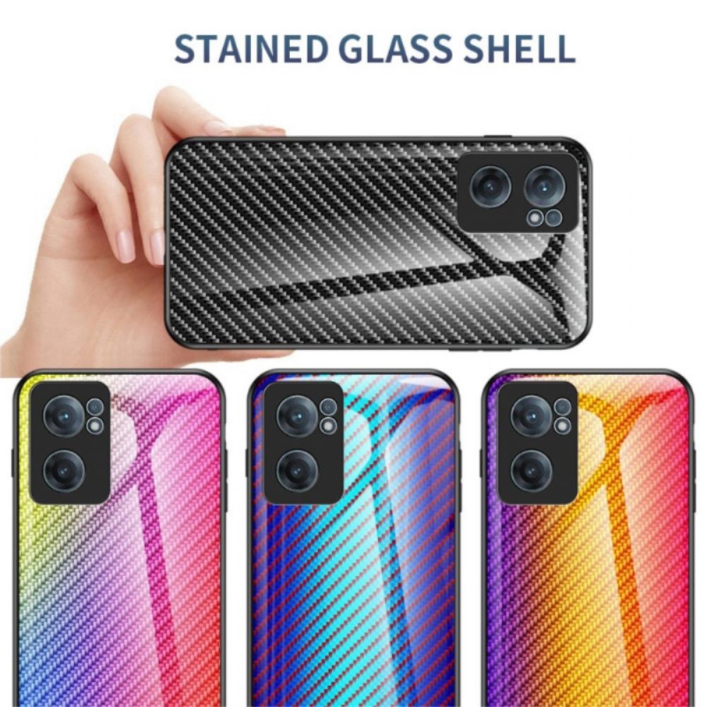 Telefoonhoesje voor OnePlus Nord CE 2 5G Koolstofvezel